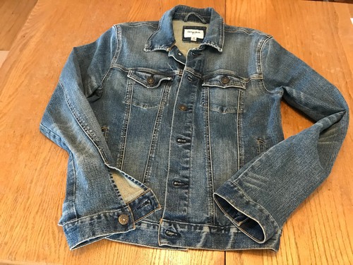 Vtg distressed blue denim - vtg,