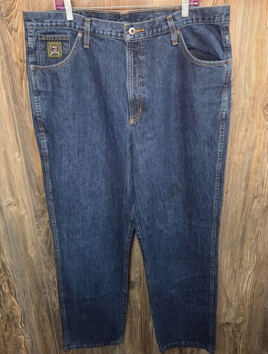 Cinch denim blue jeans - denim,