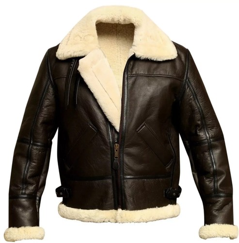Men brown shearling - brown,