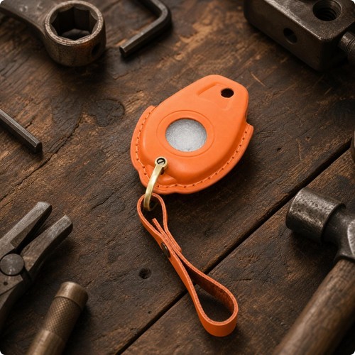 Retro motorcycle key case - motorcycle,