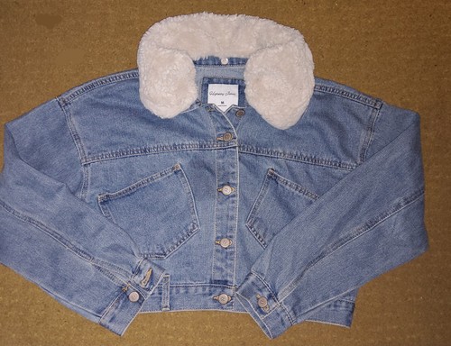 Highway blue denim sherpa