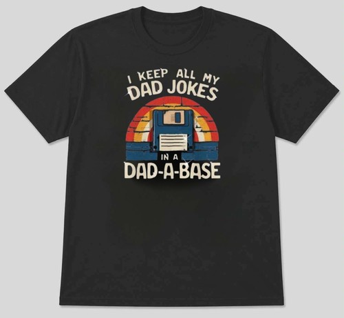 Dad joke print fun - joke", retro