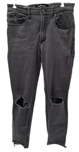 Express jeans womens - r, gray