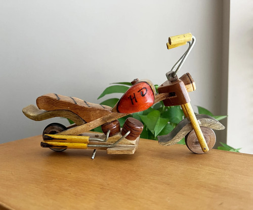 1970s handmade wood - 1970s,