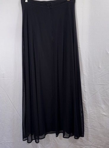 Tadashi shoji vtg black sheer - black,
