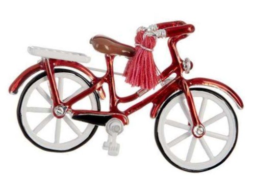 Napier bicycle brooch pin - napier,