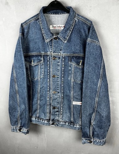 Diesel industry denim jacket - industry,