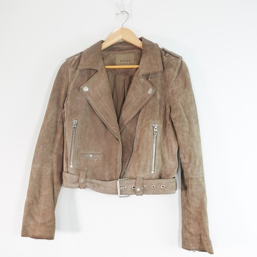 Brown suede moto jacket womens - jacket,