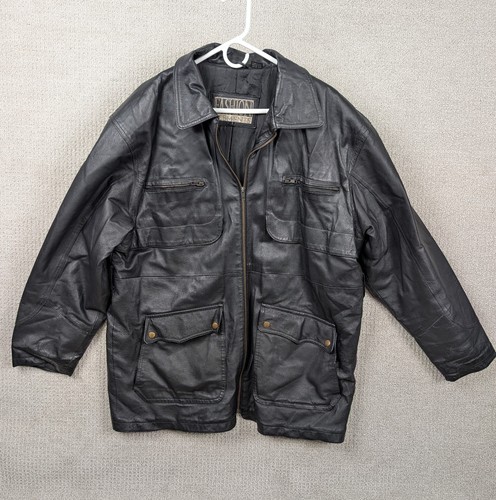 Vintage 90s m65 style leather - vintage,