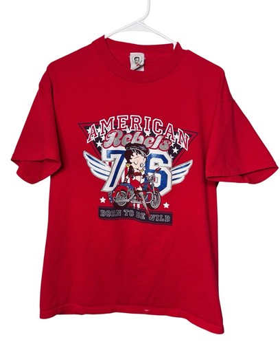 Vintage betty boop - boop, motorcycle