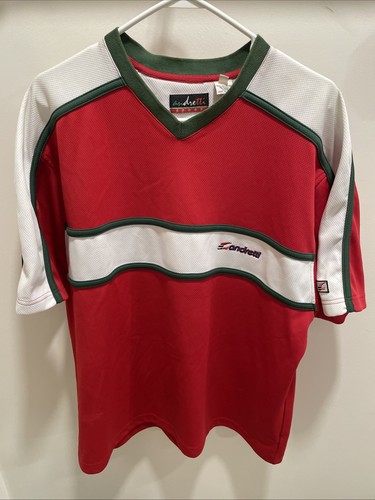 Vintage andretti sport neck - andretti, v-neck