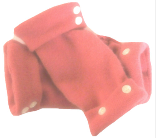 Fingerless gloves pink orange - pink,