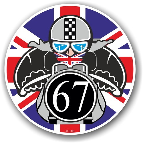 Retro cafe racer 1967 ton - retro,