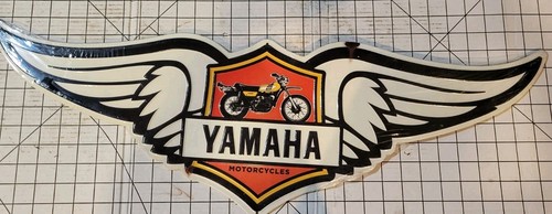 Retro yamaha motorcycle - yamaha,